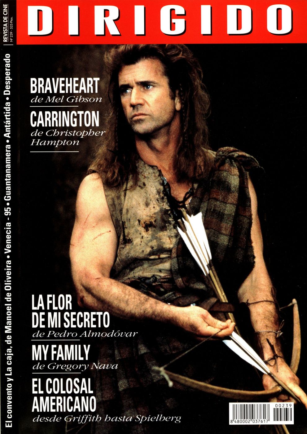 DIRIGIDO POR... magazine side cover Issue 239 October 1995