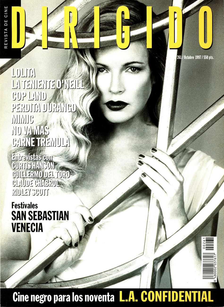 DIRIGIDO POR... magazine side cover Issue 261 October 1997