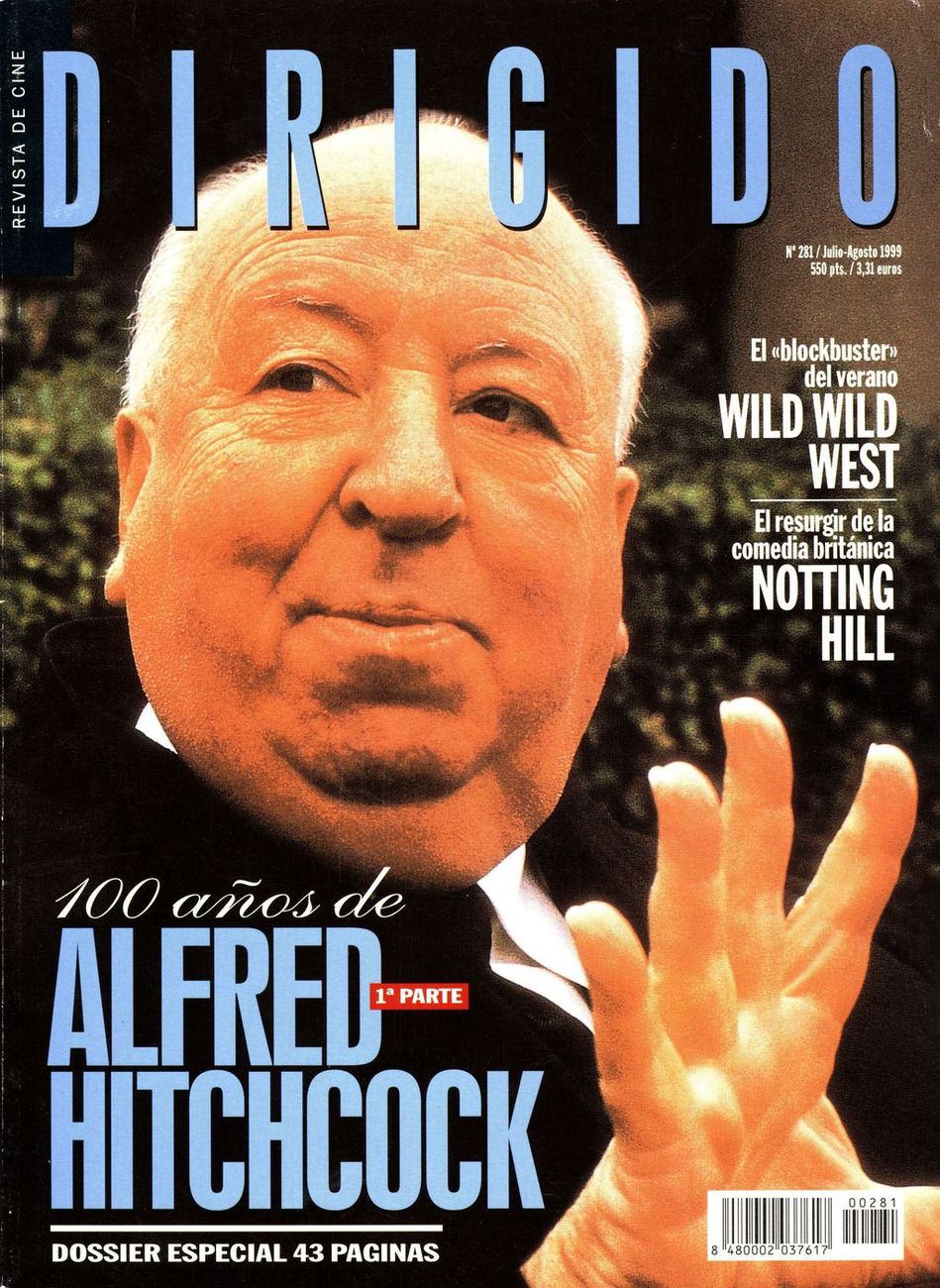 DIRIGIDO POR... magazine side cover Issue 281 July/August 1999