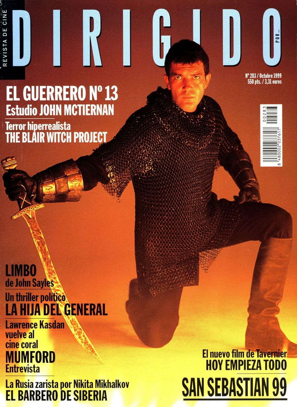 DIRIGIDO POR... magazine side cover Issue 283 October 1999
