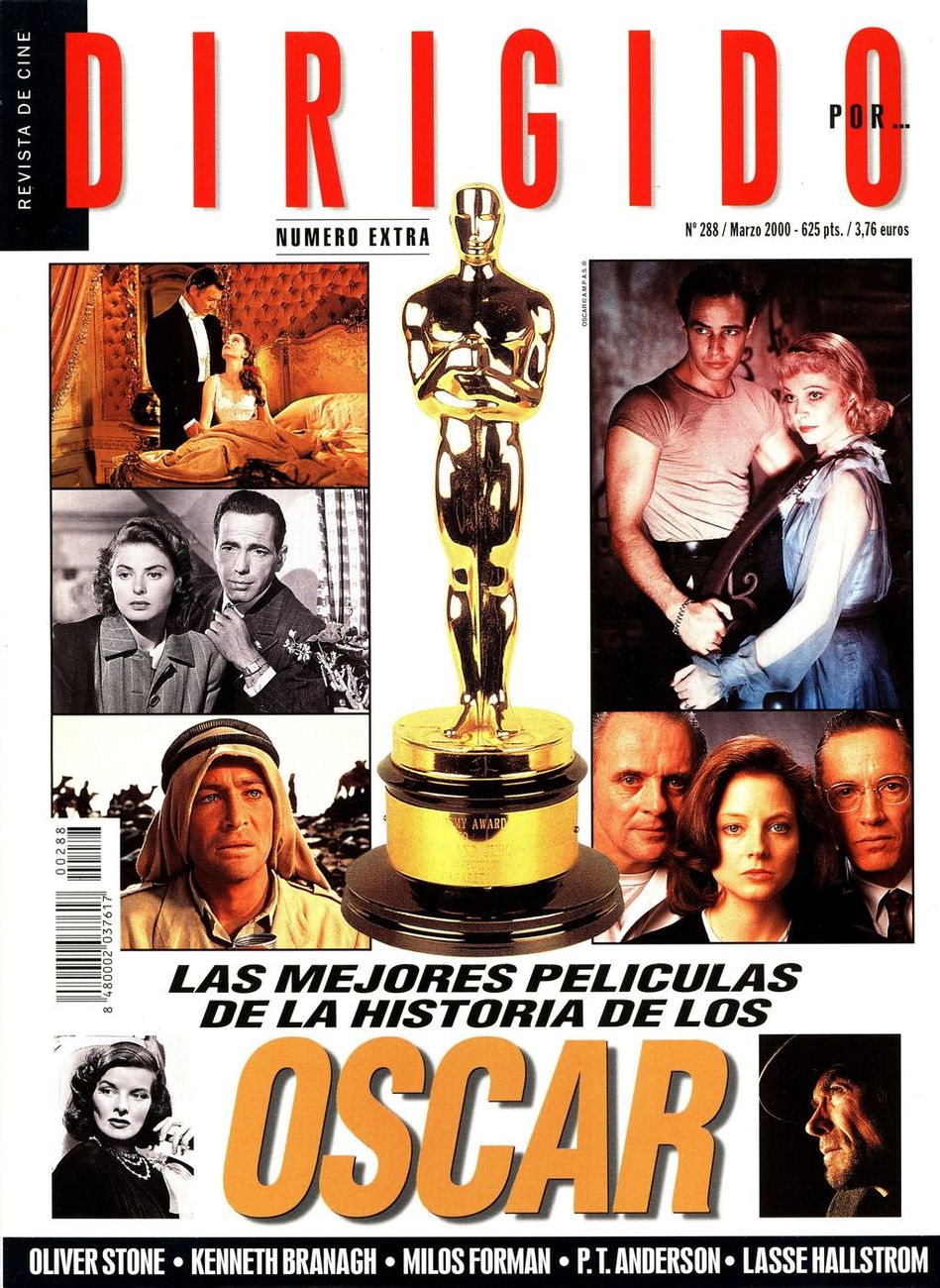 DIRIGIDO POR... magazine side cover Issue 288 March 2000
