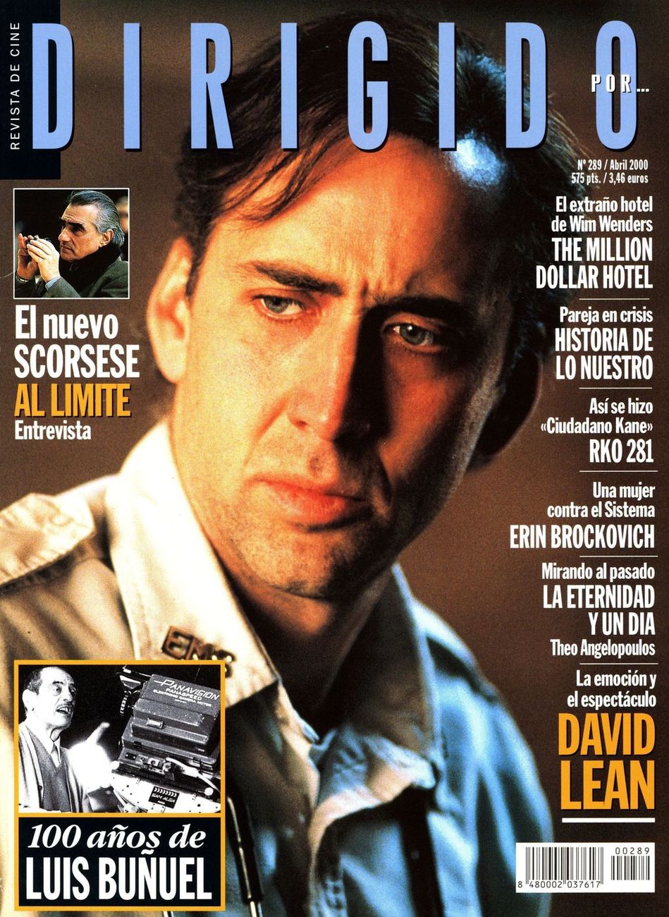 DIRIGIDO POR... magazine side cover Issue 289 April 2000