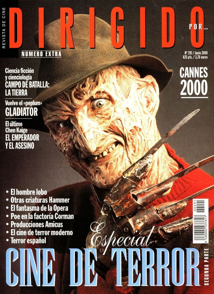 DIRIGIDO POR... magazine side cover Issue 291 June 2000