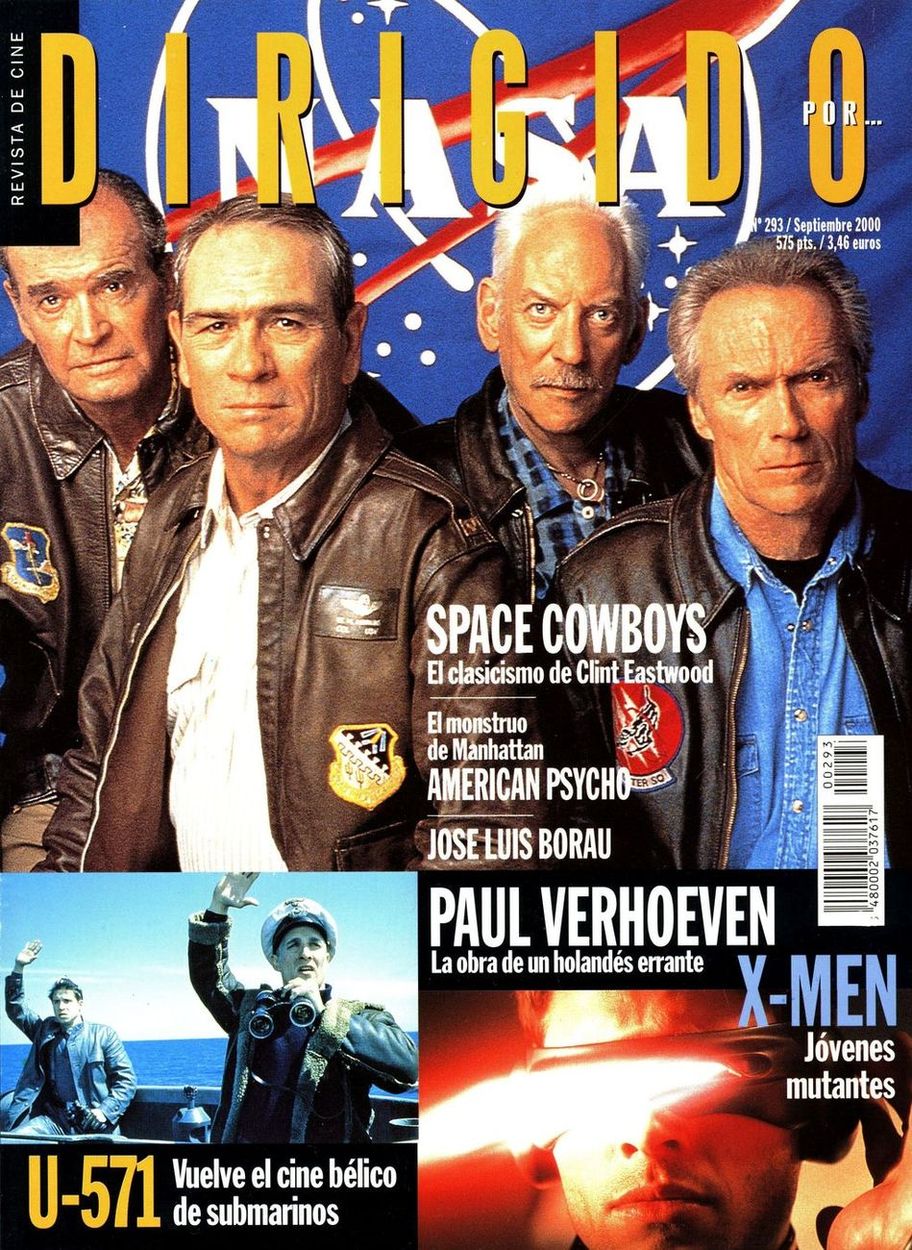 DIRIGIDO POR... magazine side cover Issue 293 September 2000
