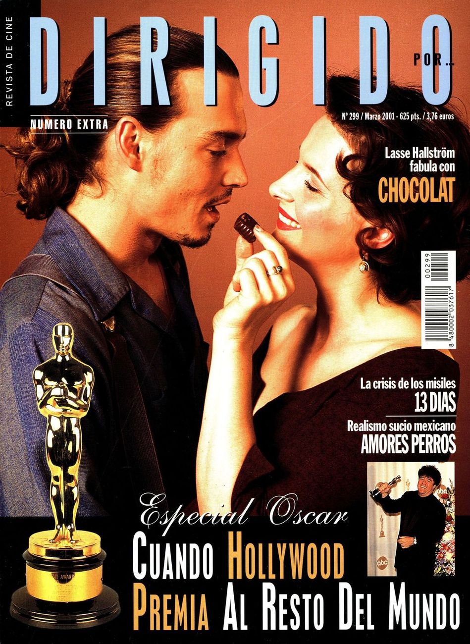 DIRIGIDO POR... magazine side cover Issue 299 March 2001