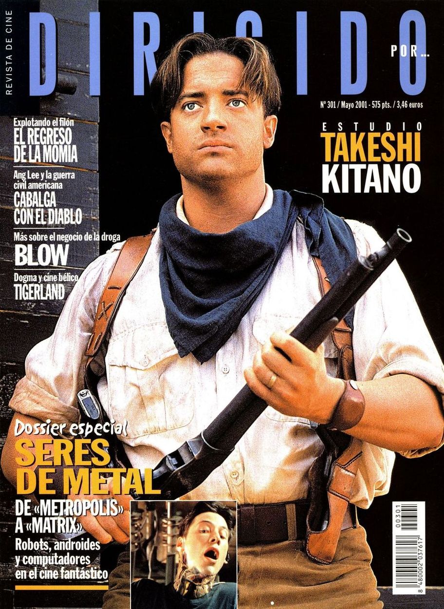 DIRIGIDO POR... magazine side cover Issue 301 May 2001