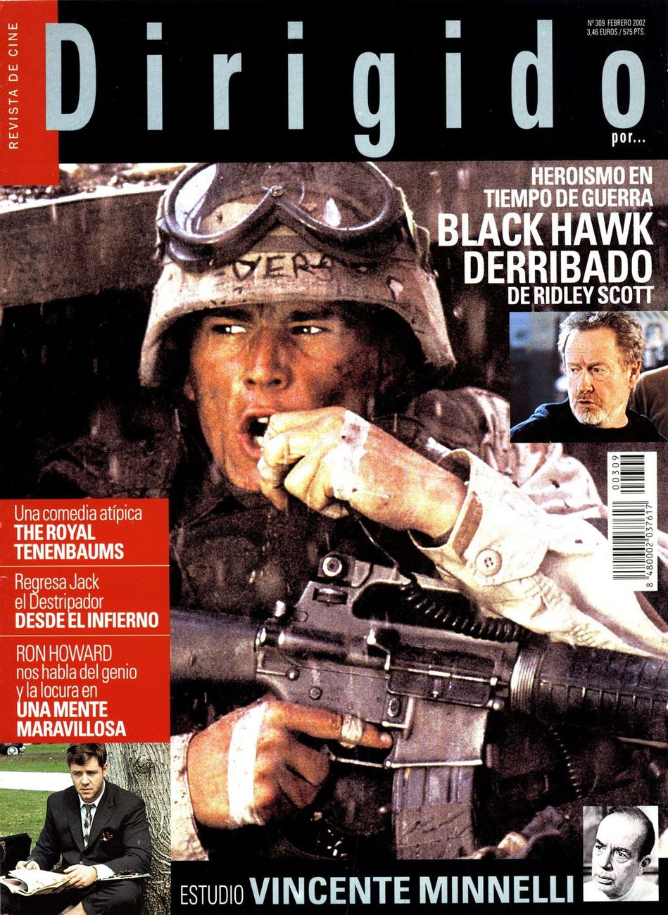 DIRIGIDO POR... magazine side cover Issue 309 February 2002