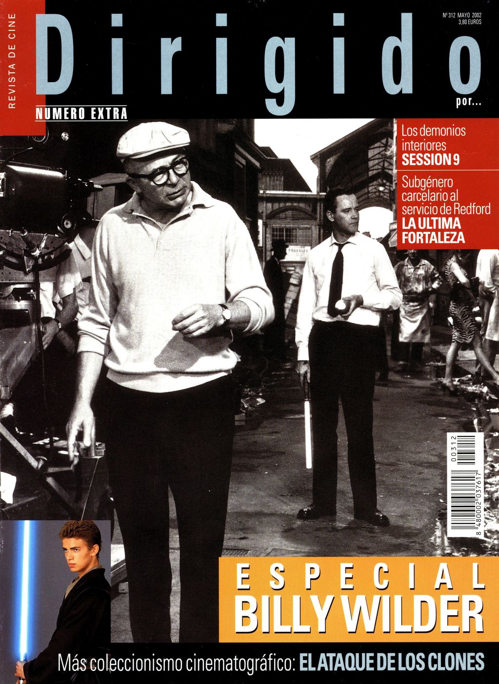 DIRIGIDO POR... magazine side cover Issue 312 May 2002