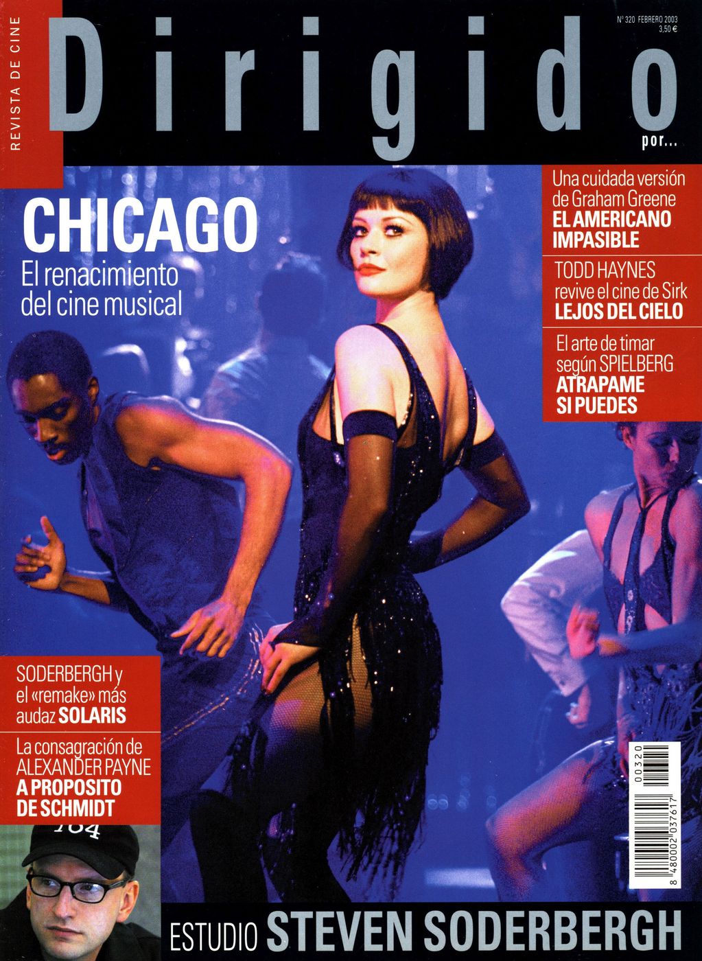 DIRIGIDO POR... magazine side cover Issue 320 February 2003