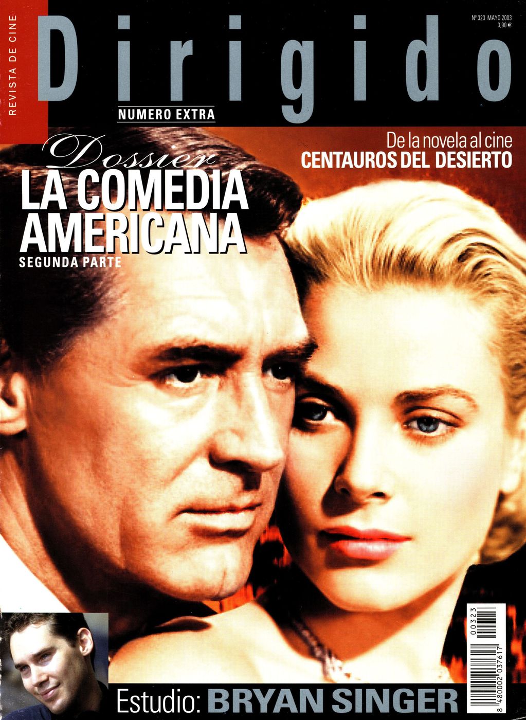 DIRIGIDO POR... magazine side cover Issue 323 May 2003