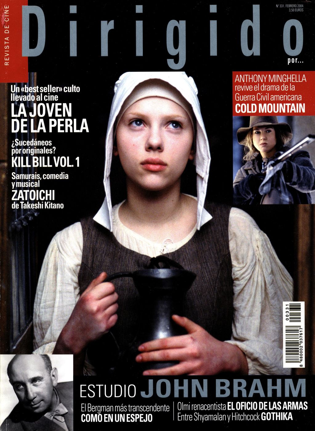 DIRIGIDO POR... magazine side cover Issue 331 February 2004