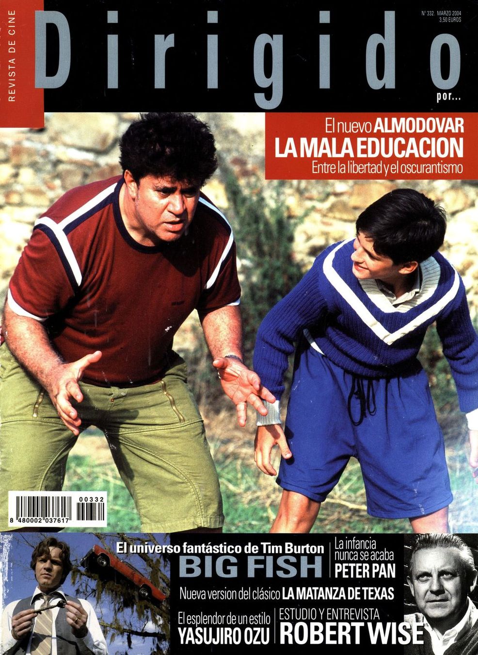 DIRIGIDO POR... magazine side cover Issue 332 March 2004