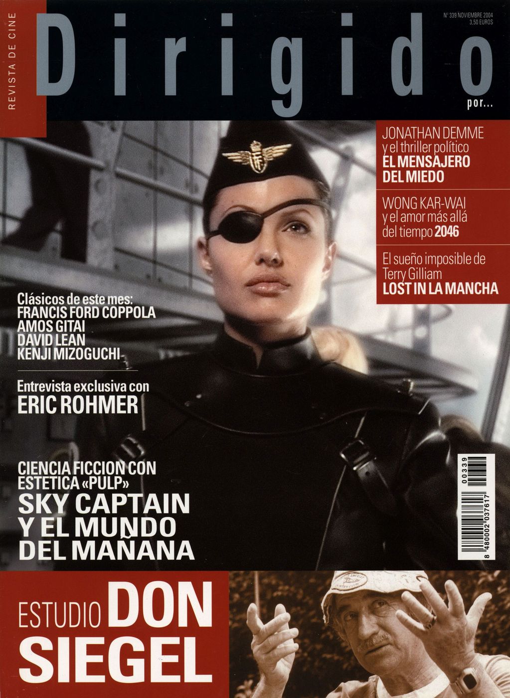 DIRIGIDO POR... magazine side cover Issue 339 November 2004