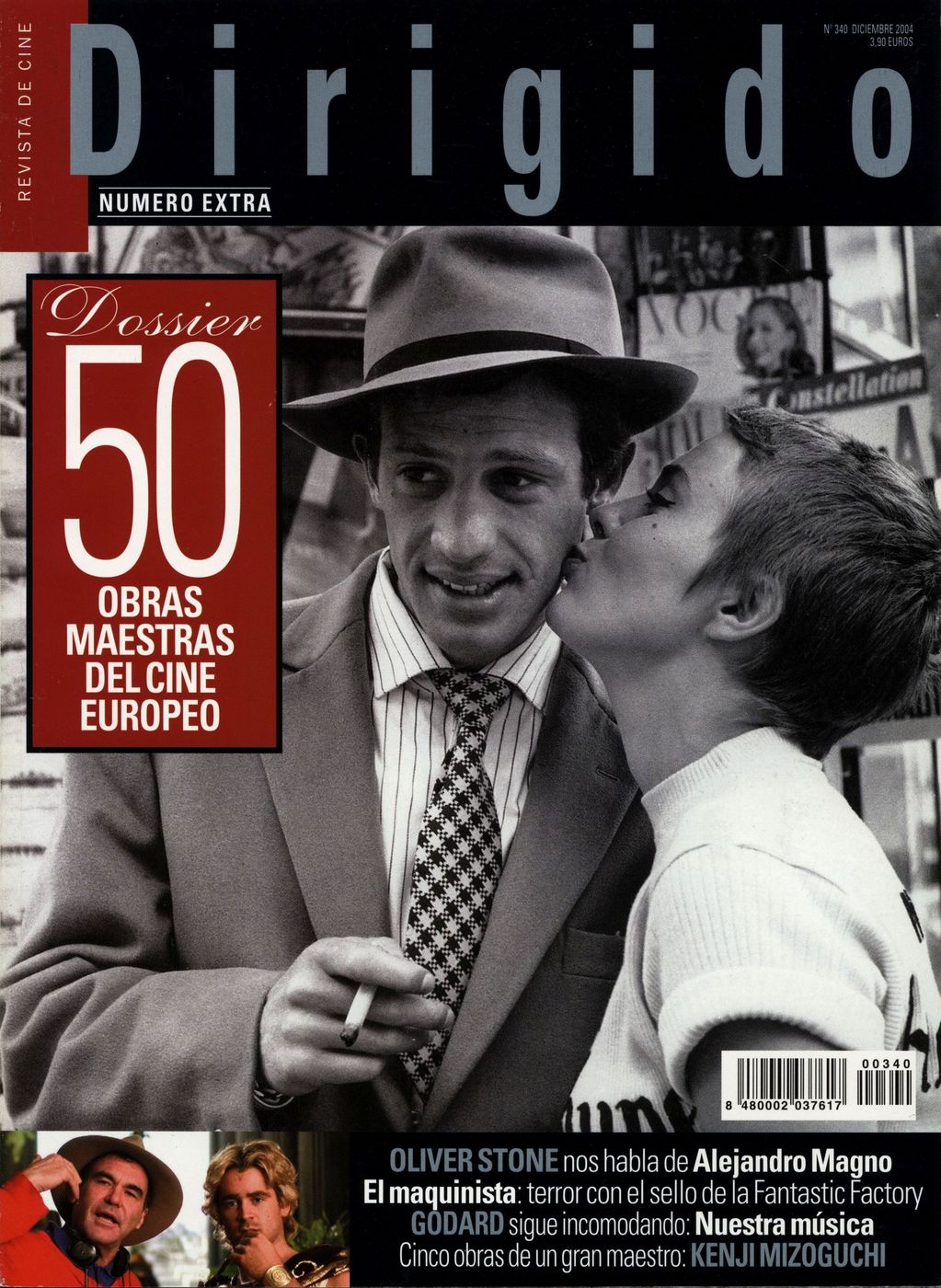 DIRIGIDO POR... magazine side cover Issue 340 December 2004