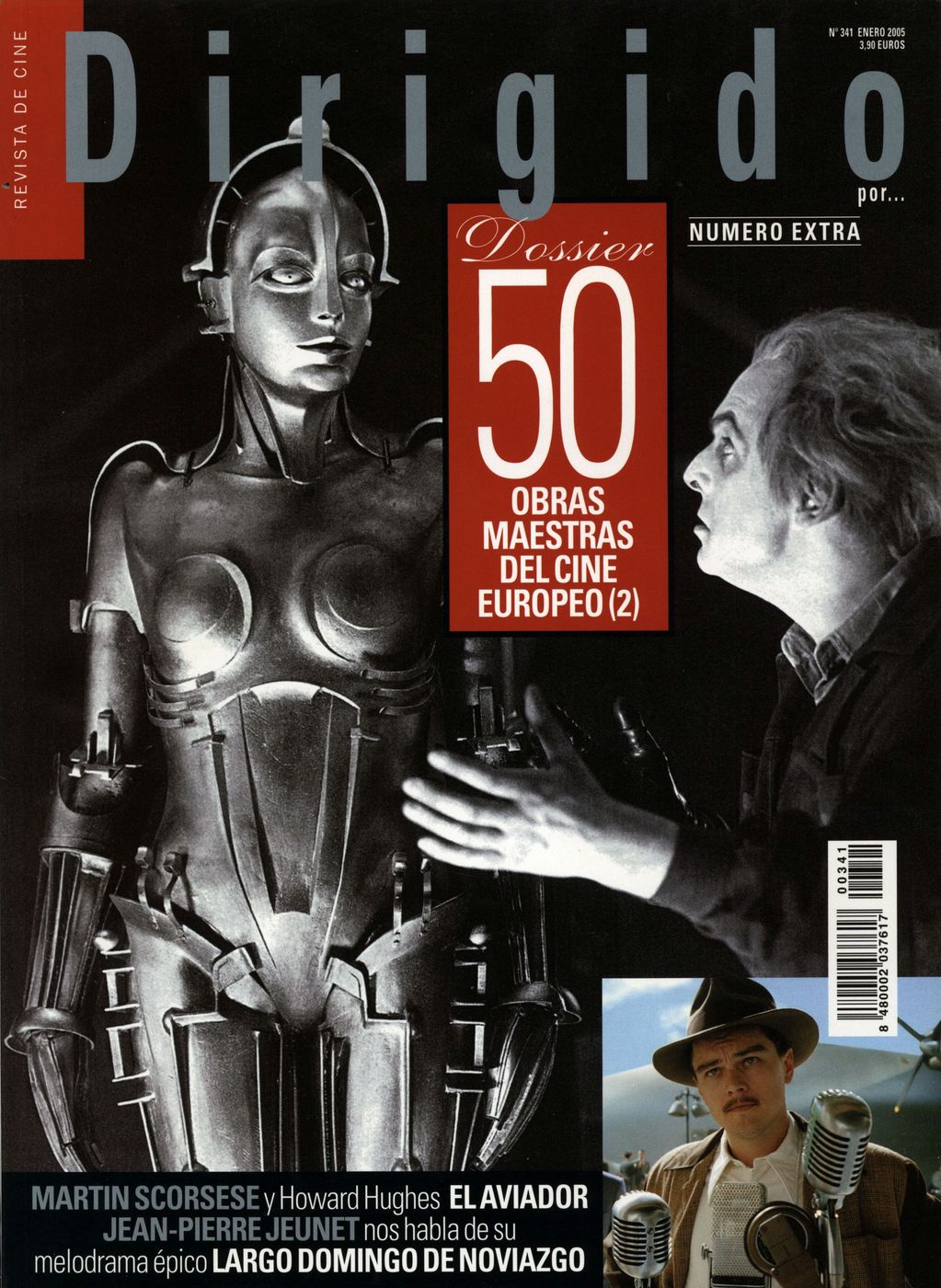 DIRIGIDO POR... magazine side cover Issue 341 January 2005