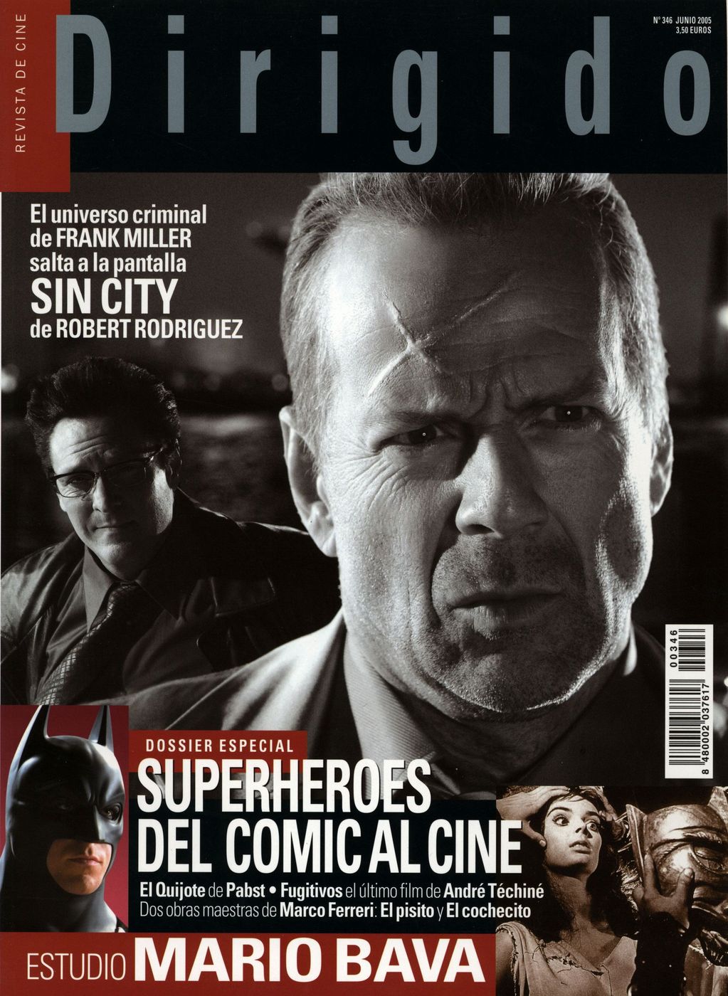 DIRIGIDO POR... magazine side cover Issue 346 June 2005