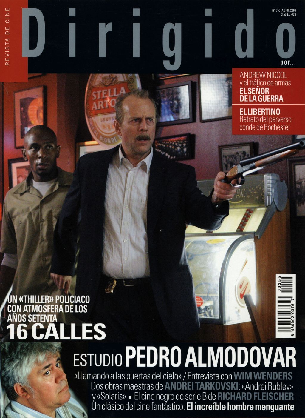 DIRIGIDO POR... magazine side cover Issue 355 April 2006
