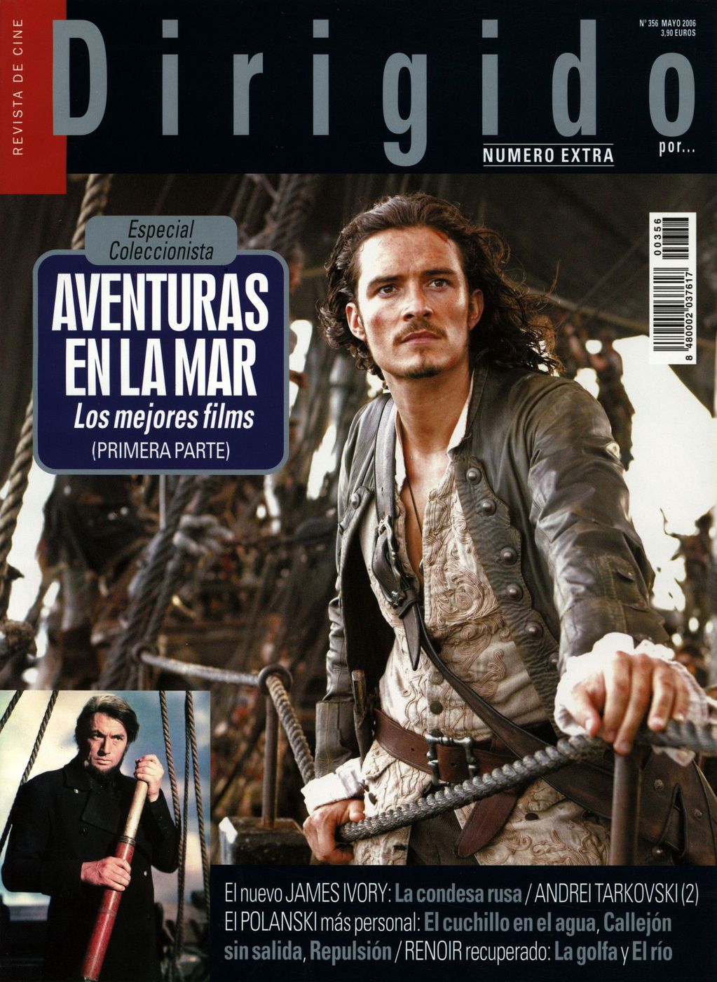 DIRIGIDO POR... magazine side cover Issue 356 May 2006