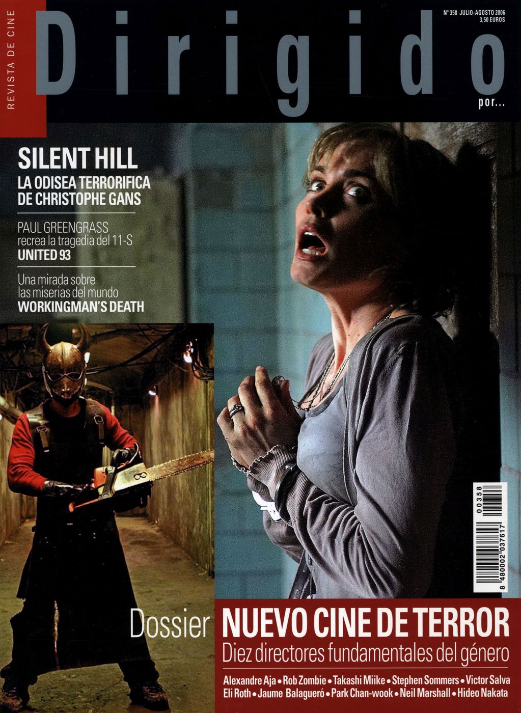 DIRIGIDO POR... magazine side cover Issue 358 July/August 2006