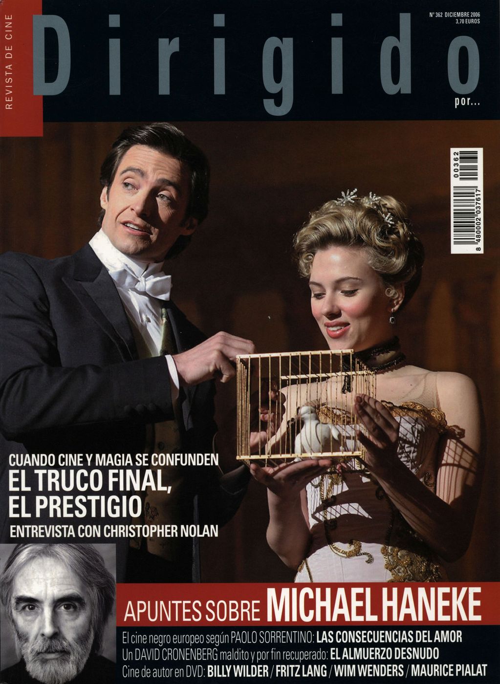 DIRIGIDO POR... magazine side cover Issue 362 December 2006