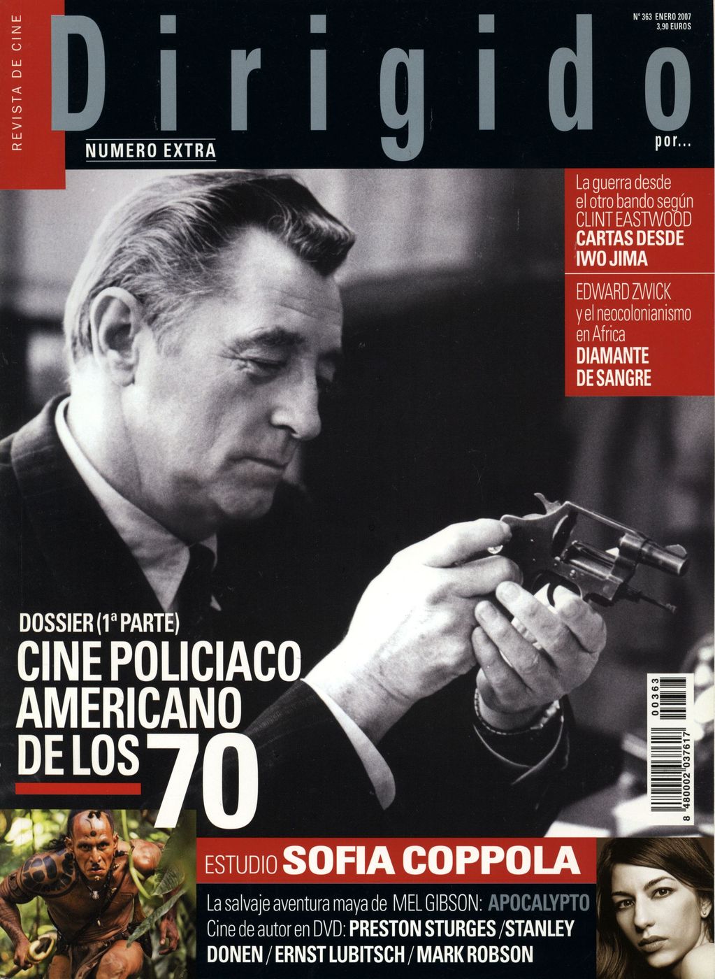 DIRIGIDO POR... magazine side cover Issue 363 January 2007