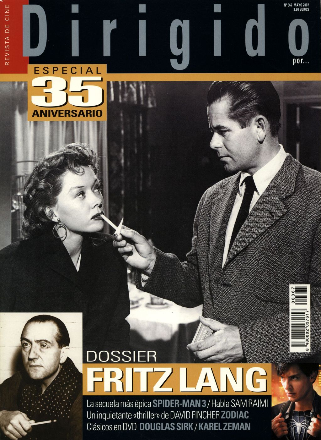 DIRIGIDO POR... magazine side cover Issue 367 May 2007