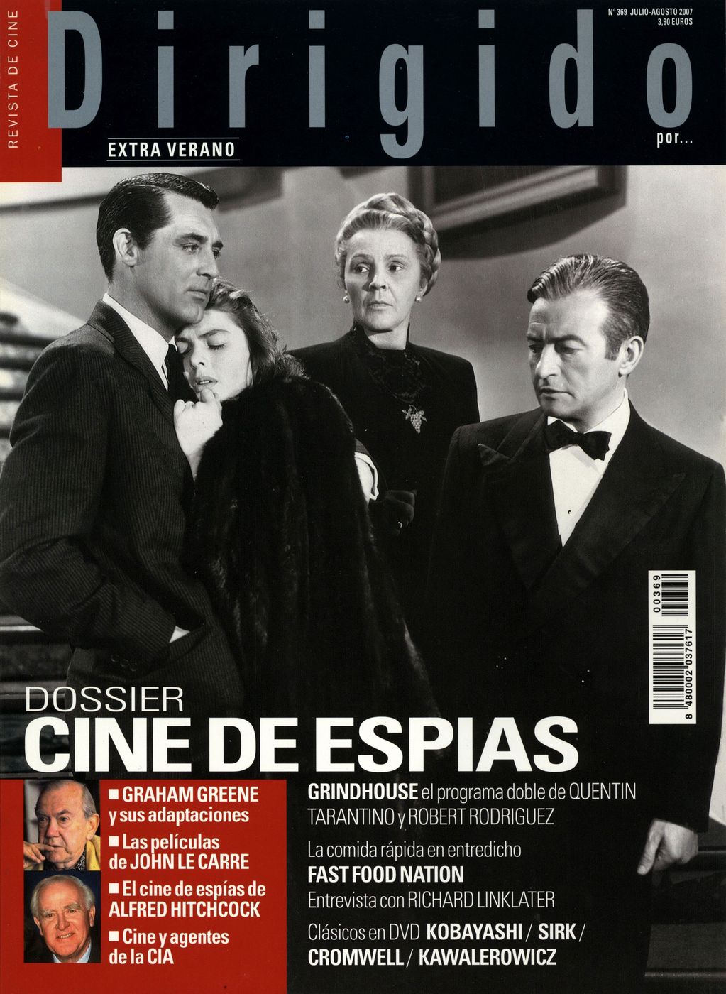 DIRIGIDO POR... magazine side cover Issue 369 July/August 2007