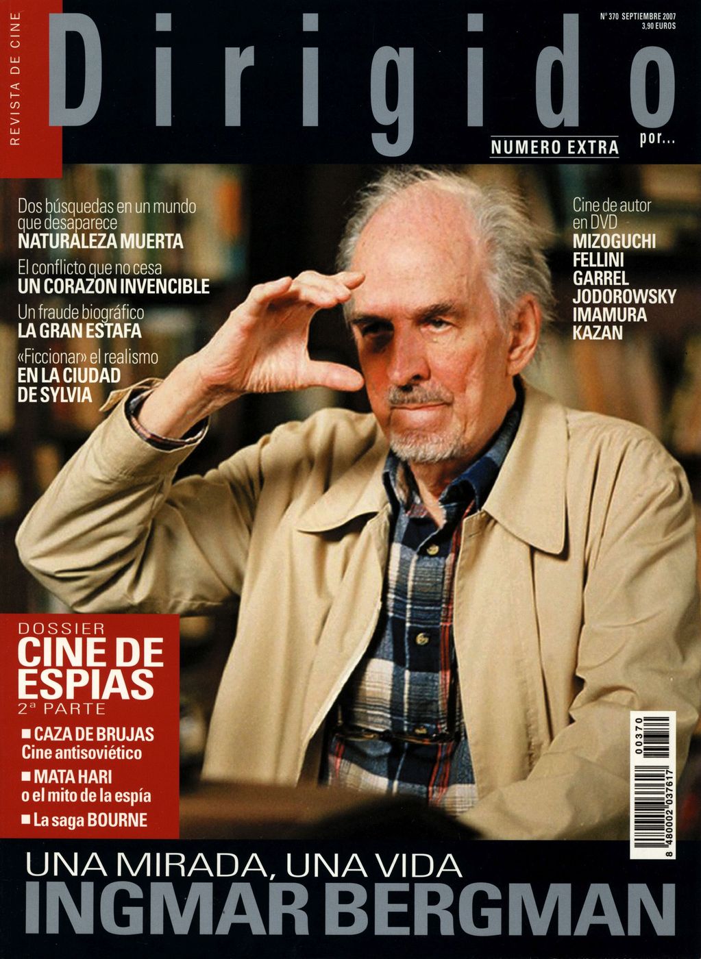 DIRIGIDO POR... magazine side cover Issue 370 September 2007