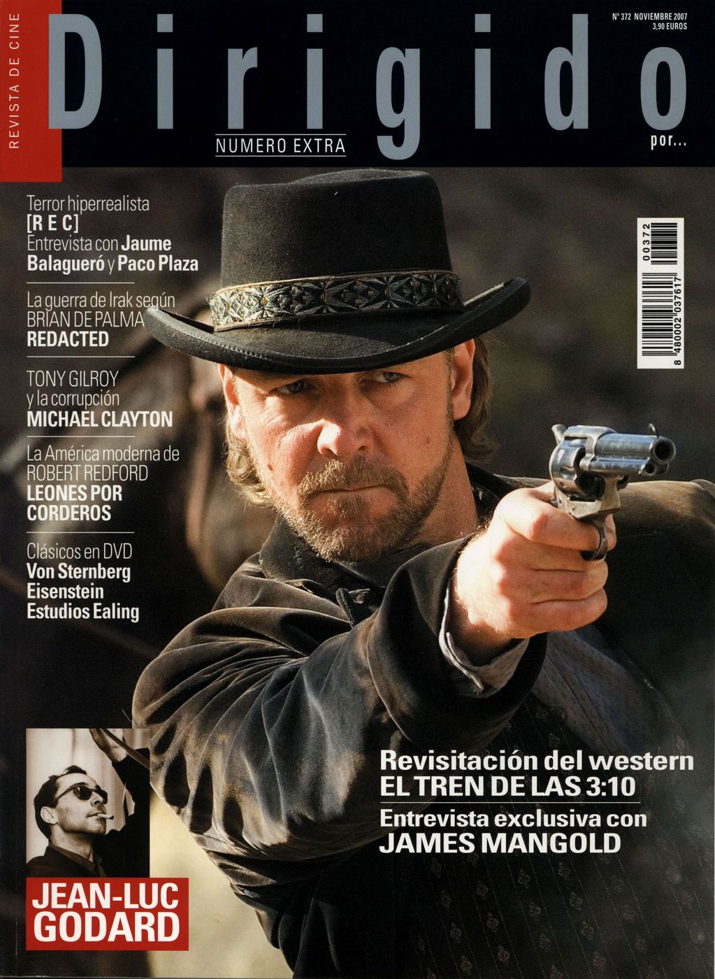 DIRIGIDO POR... magazine side cover Issue 372 November 2007