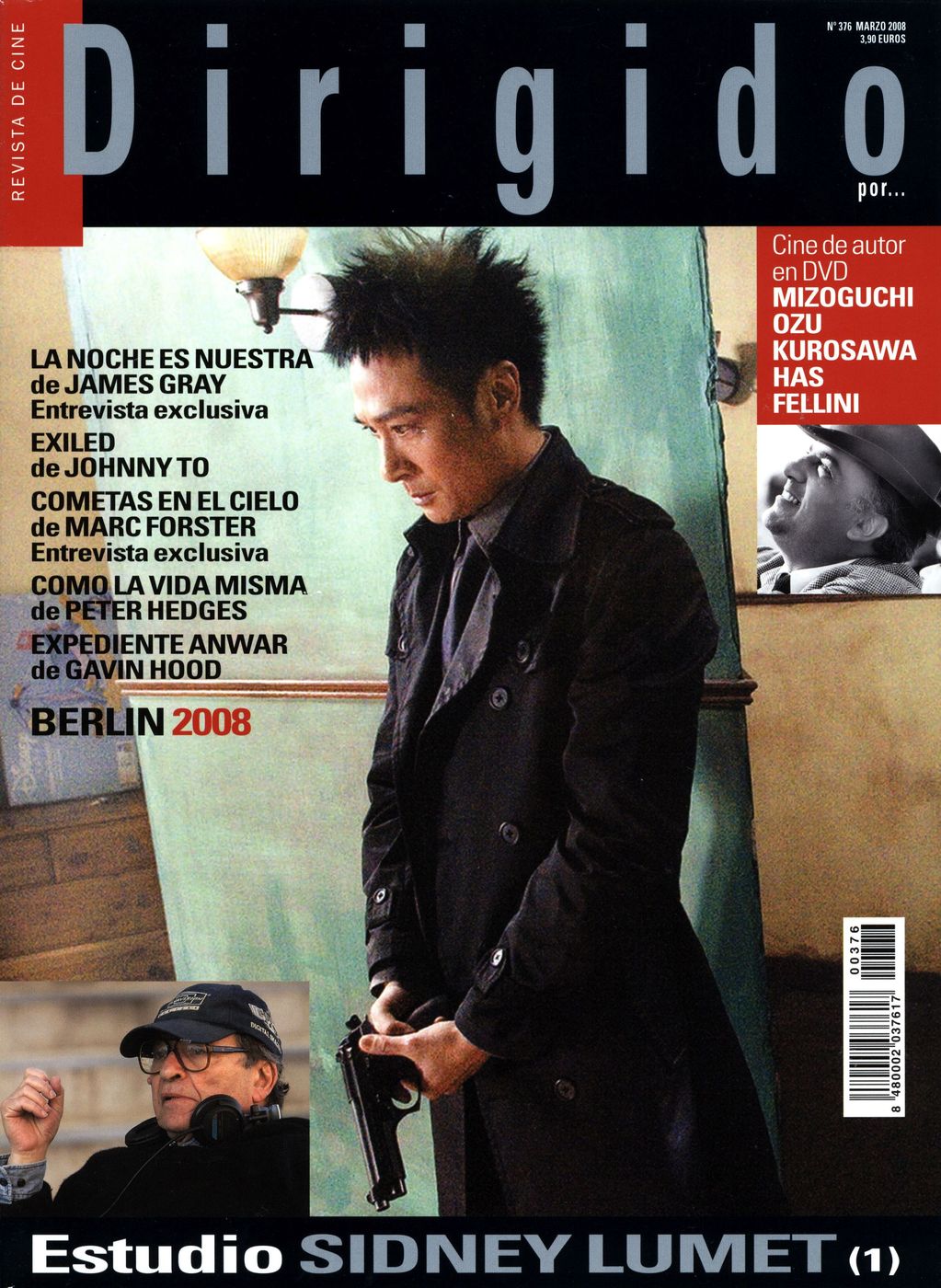 DIRIGIDO POR... magazine side cover Issue 376 March 2008
