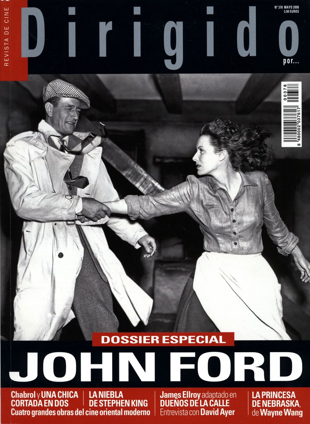DIRIGIDO POR... magazine side cover Issue 378 May 2008
