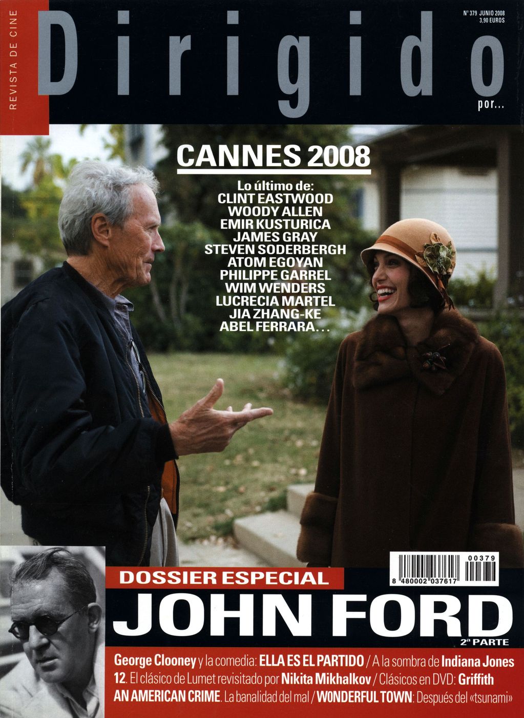 DIRIGIDO POR... magazine side cover Issue 379 June 2008