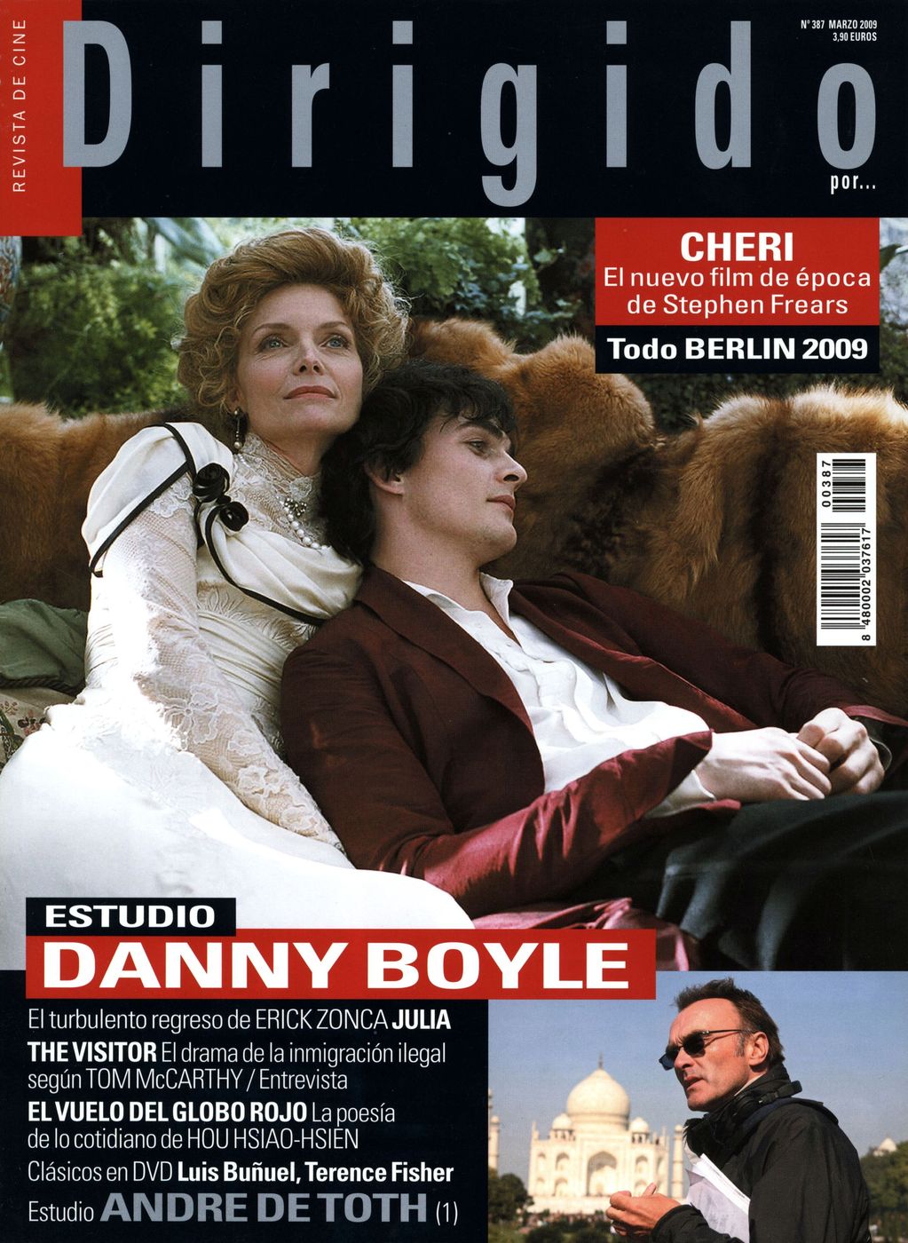DIRIGIDO POR... magazine side cover Issue 387 March 2009