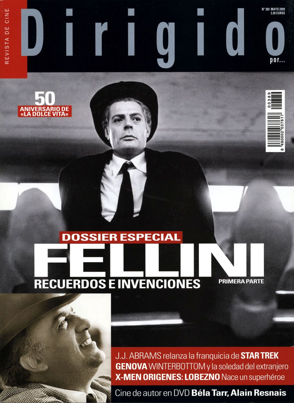 DIRIGIDO POR... magazine side cover Issue 389 May 2009