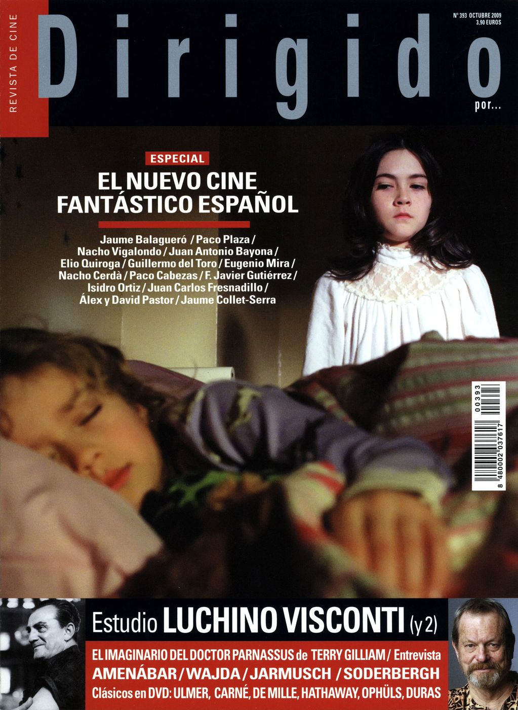 DIRIGIDO POR... magazine side cover Issue 393 October 2009