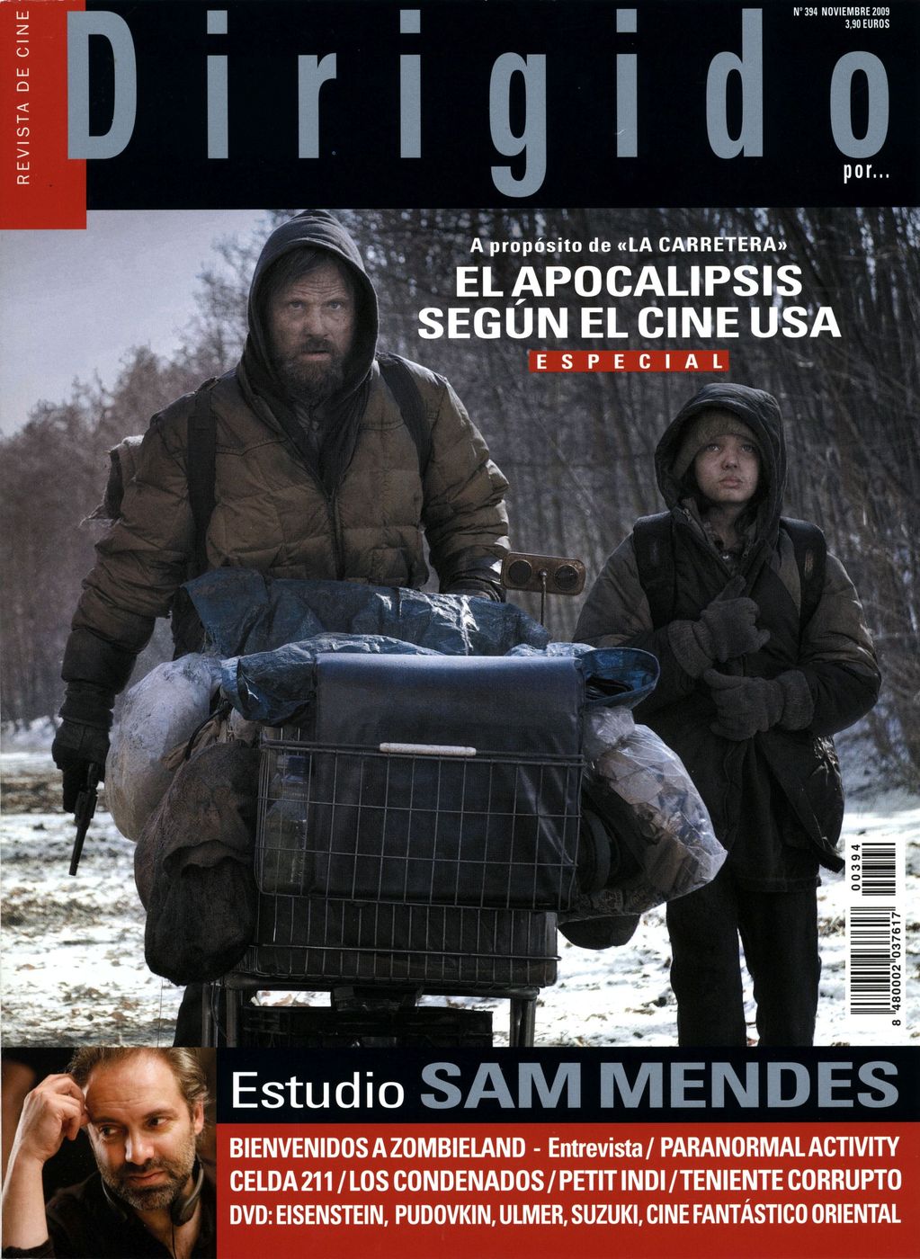 DIRIGIDO POR... magazine side cover Issue 394 November 2009