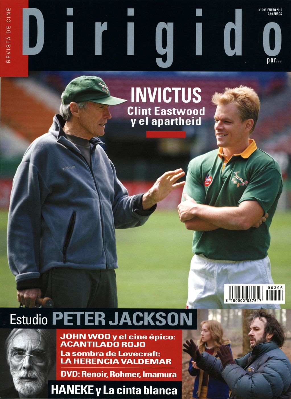DIRIGIDO POR... magazine side cover Issue 396 January 2010