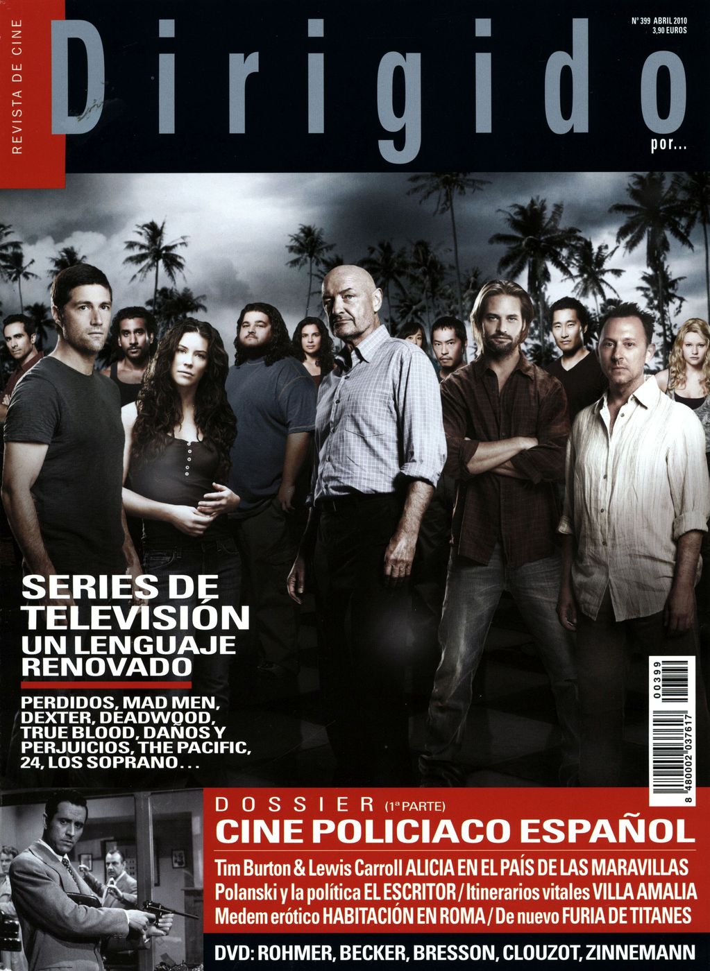DIRIGIDO POR... magazine side cover Issue 399 April 2010