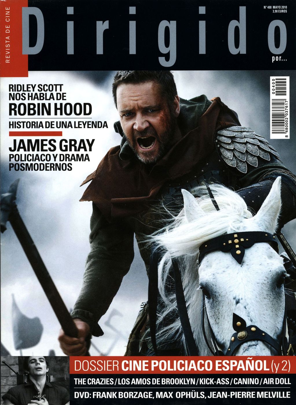 DIRIGIDO POR... magazine side cover Issue 400 May 2010