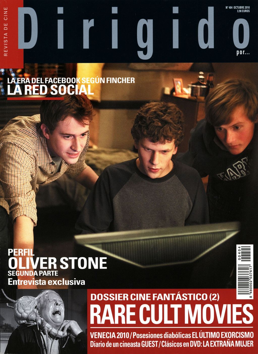 DIRIGIDO POR... magazine side cover Issue 404 October 2010