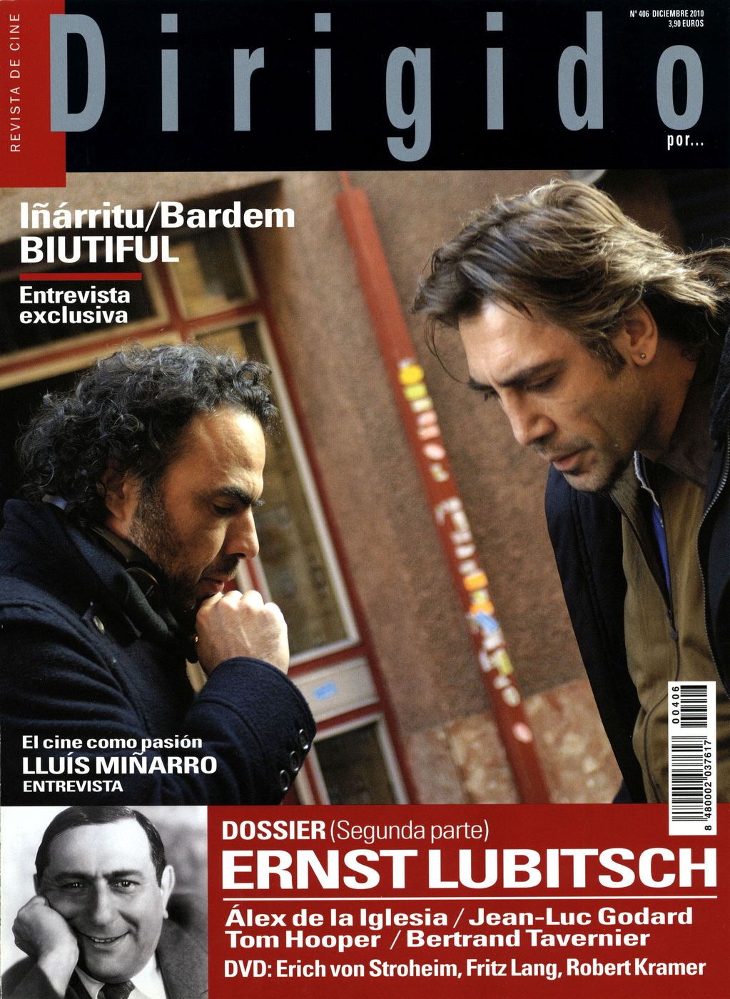 DIRIGIDO POR... magazine side cover Issue 406 December 2010