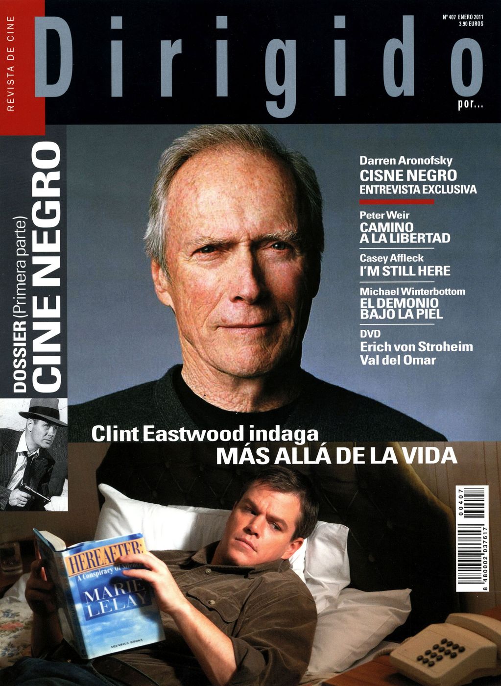 DIRIGIDO POR... magazine side cover Issue 407 January 2011