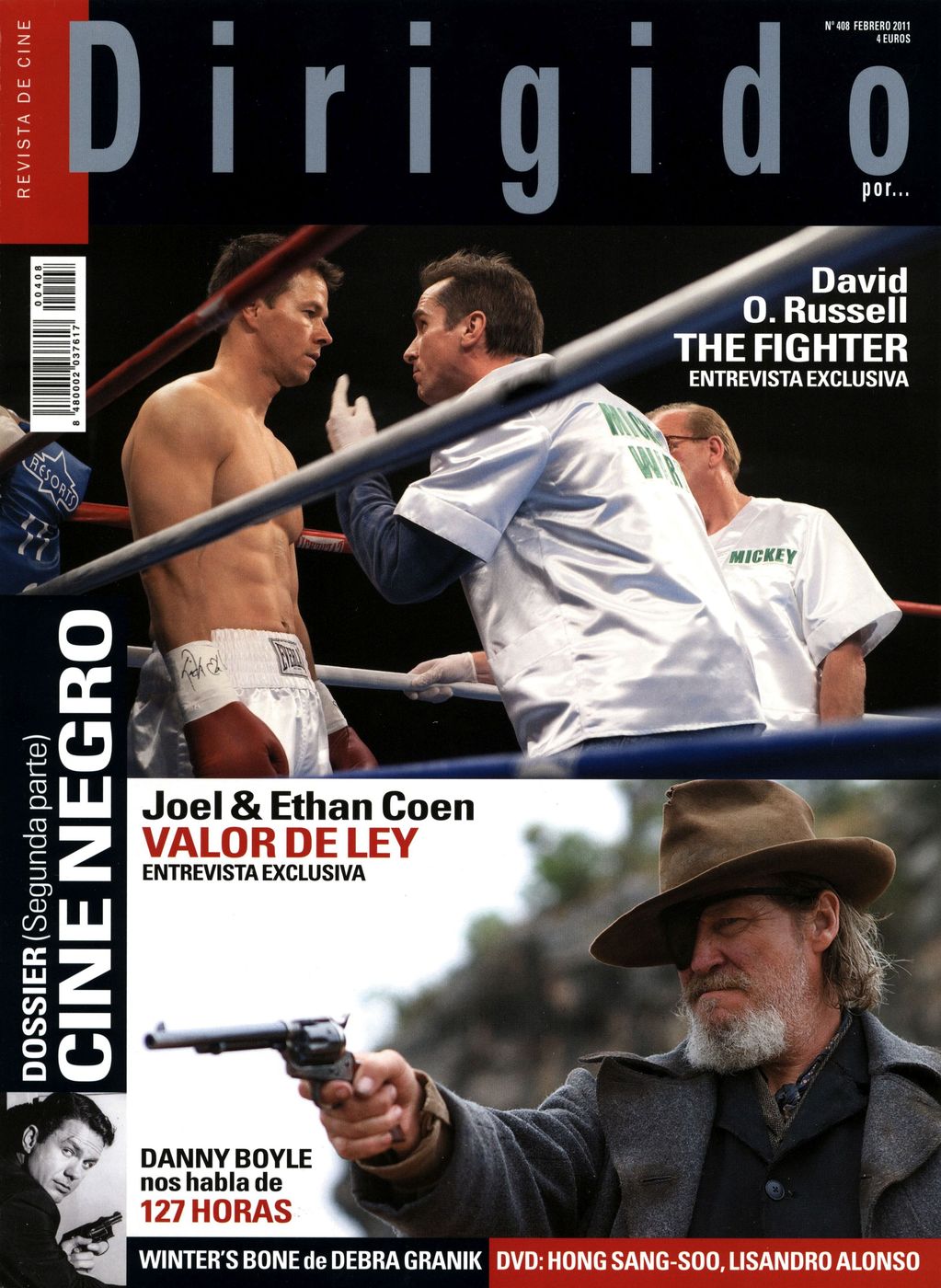 DIRIGIDO POR... magazine side cover Issue 408 February 2011