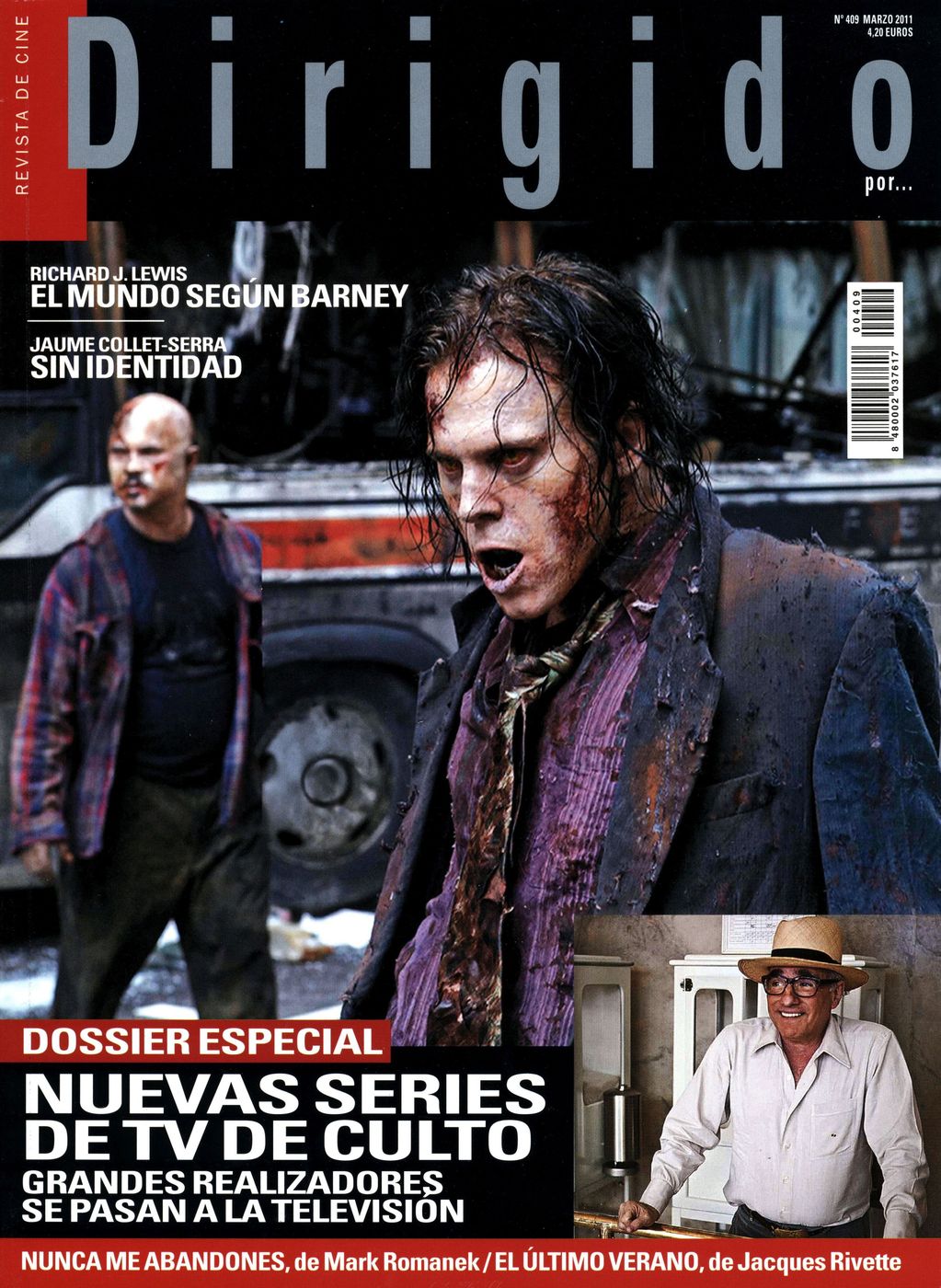 DIRIGIDO POR... magazine side cover Issue 409 March 2011