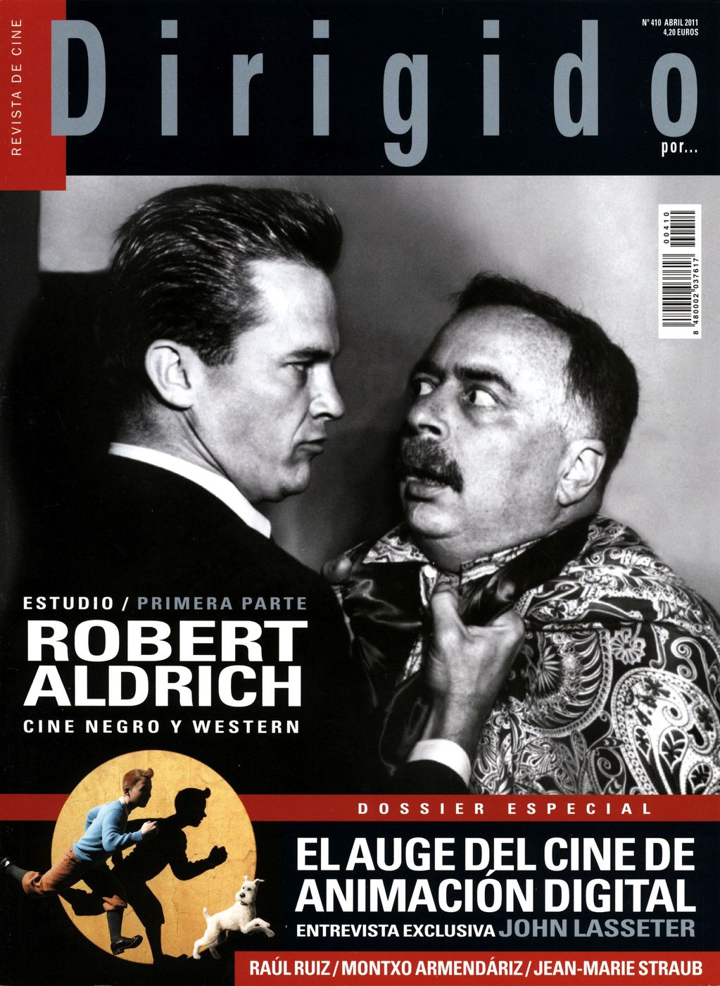 DIRIGIDO POR... magazine side cover Issue 410 April 2011