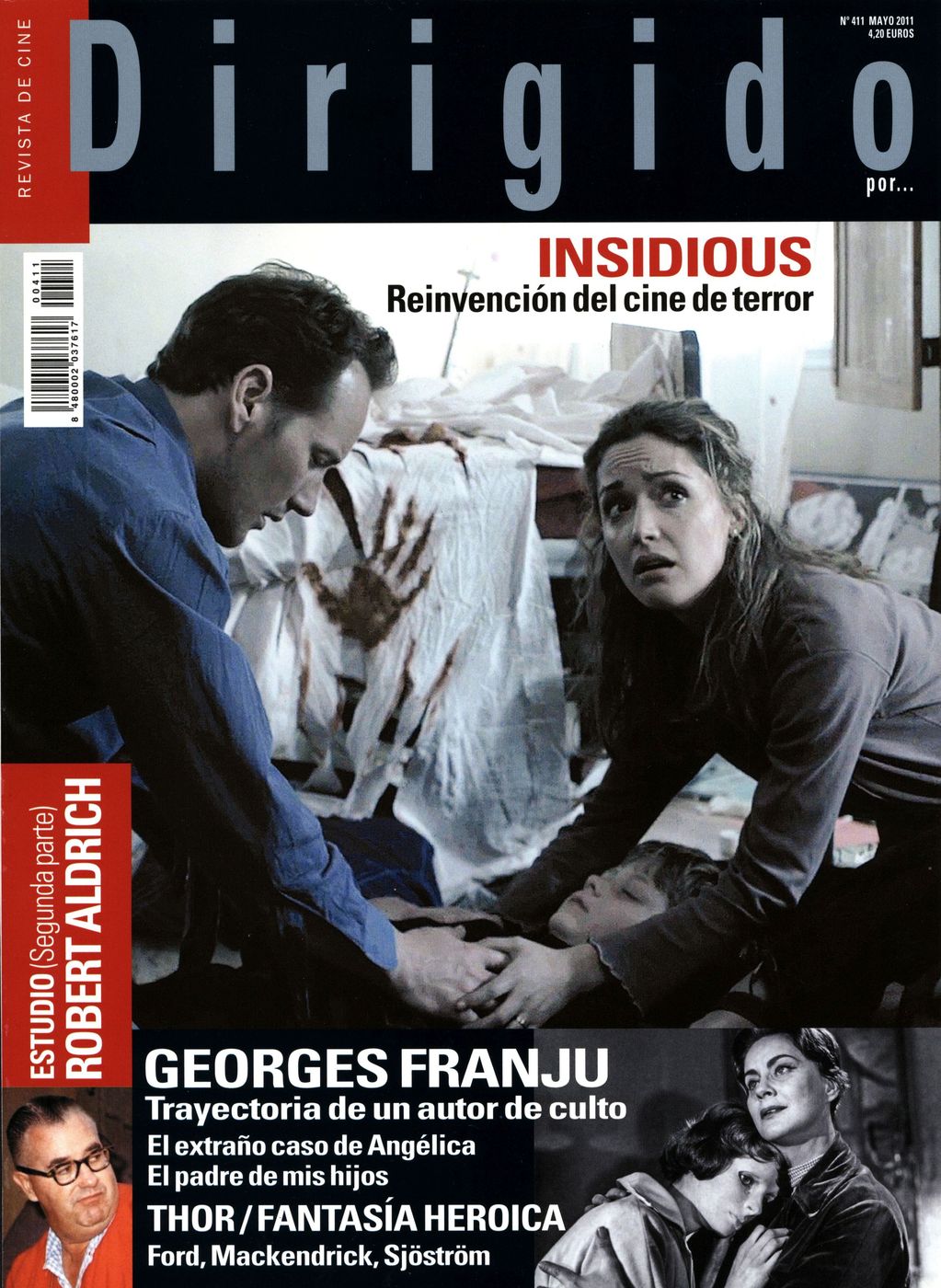 DIRIGIDO POR... magazine side cover Issue 411 May 2011