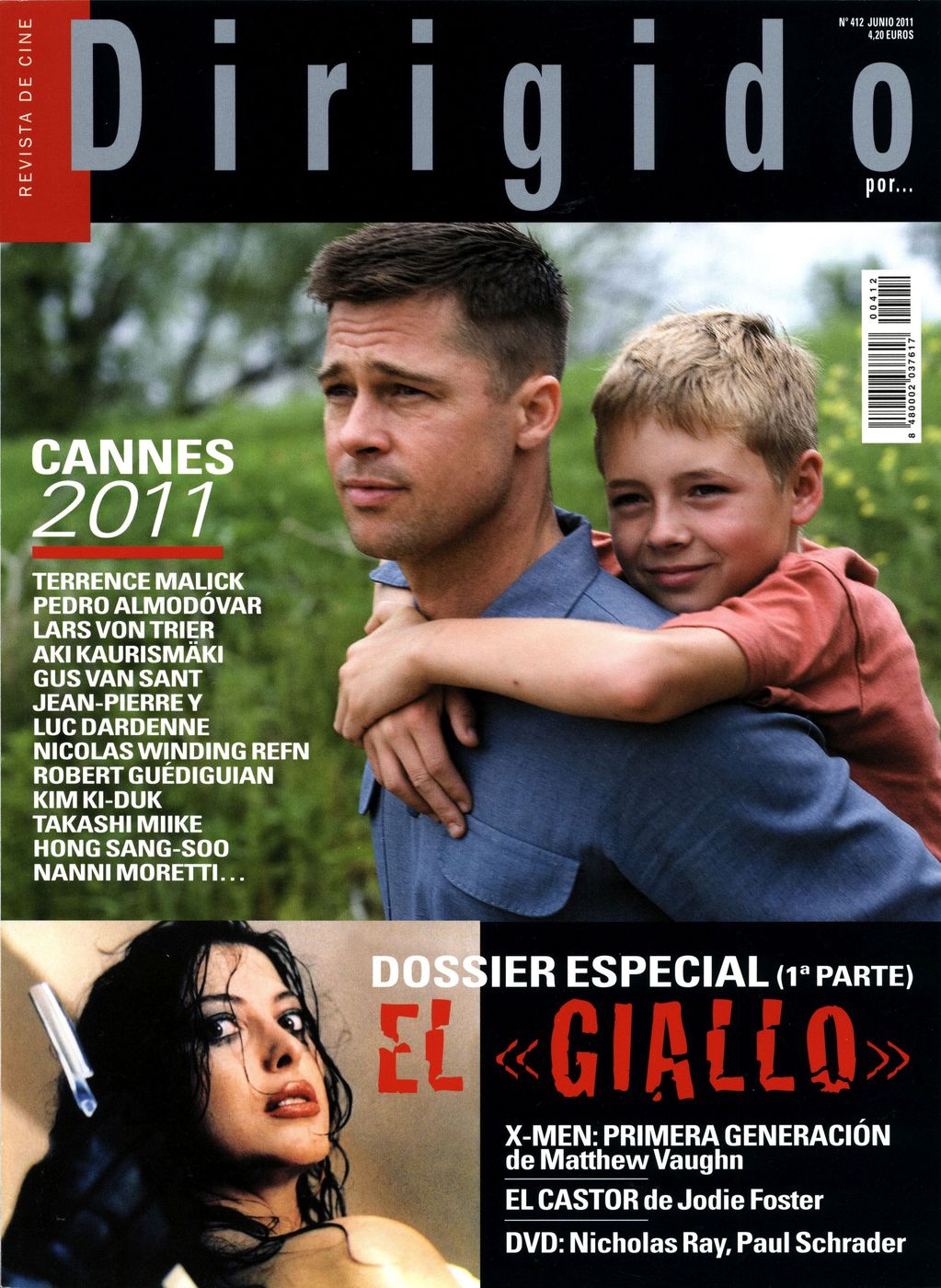 DIRIGIDO POR... magazine side cover Issue 412 June 2011