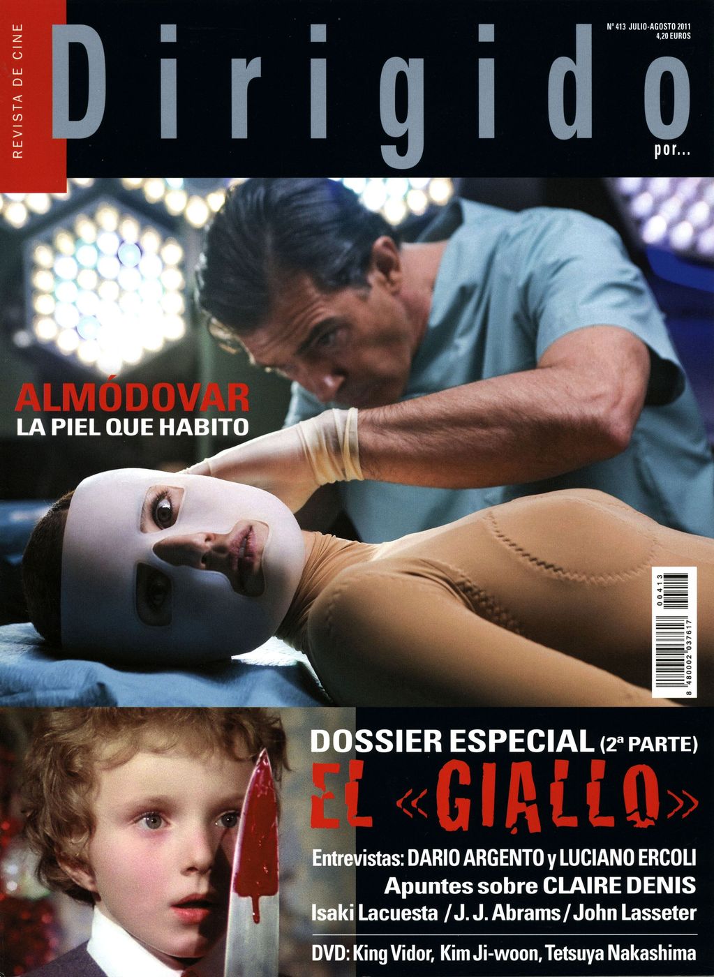 DIRIGIDO POR... magazine side cover Issue 413 July/August 2011