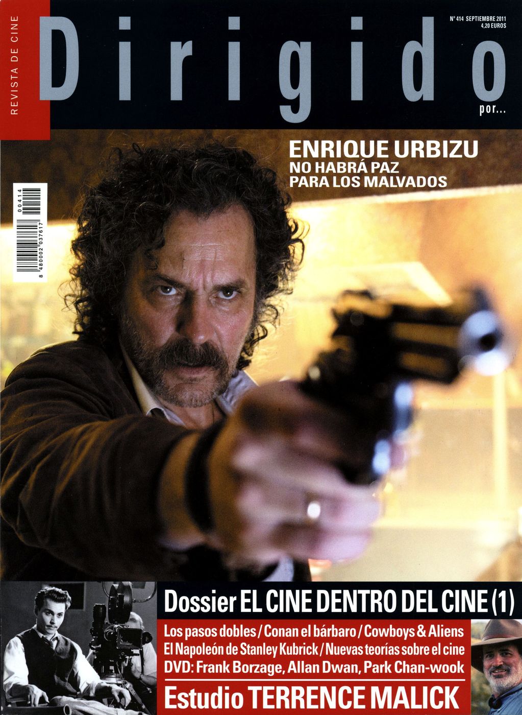 DIRIGIDO POR... magazine side cover Issue 414 September 2011