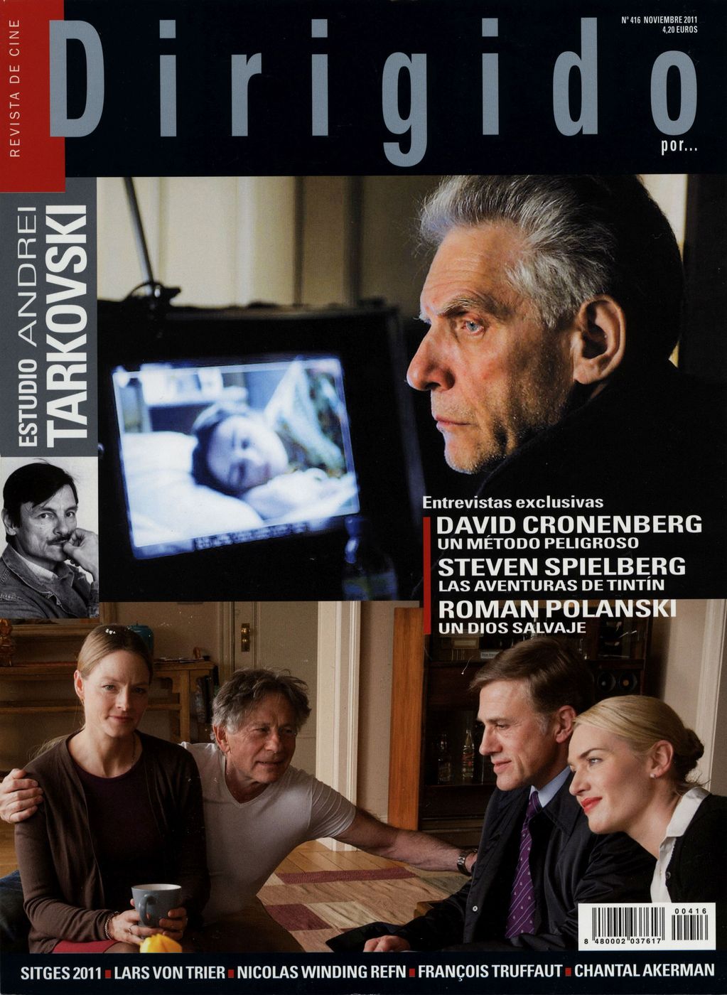 DIRIGIDO POR... magazine side cover Issue 416 November 2011